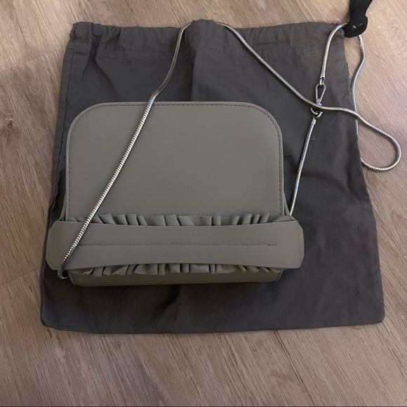 NEW Allsaints Gray Crossbody - Picture 5 of 6